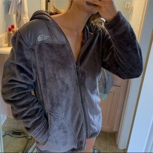 north face zip up